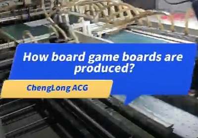 How Board Game Boards Are Produced