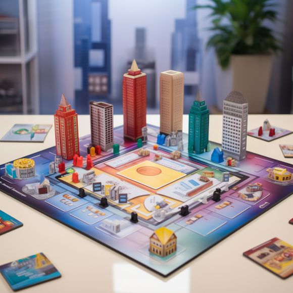 business board game board