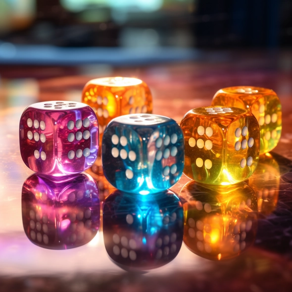 board game bubble dice