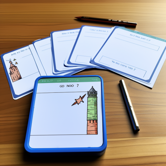 dry erase flashcards