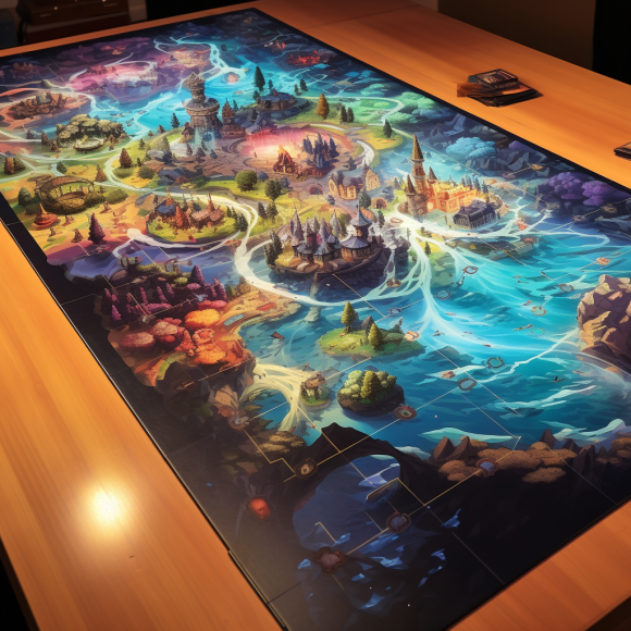 board game tables playmat