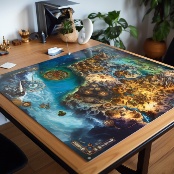 large board game mat