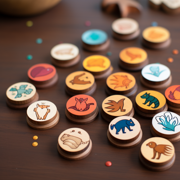 board game tokens 4