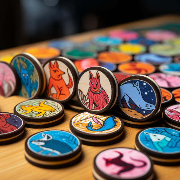 board game tokens 5