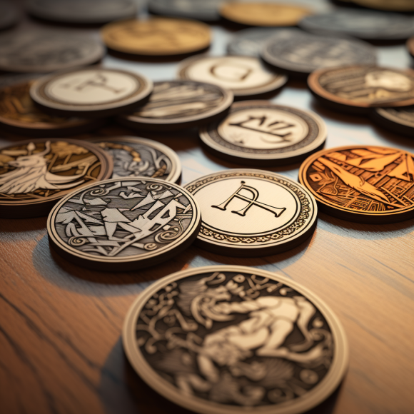 custom board game tokens