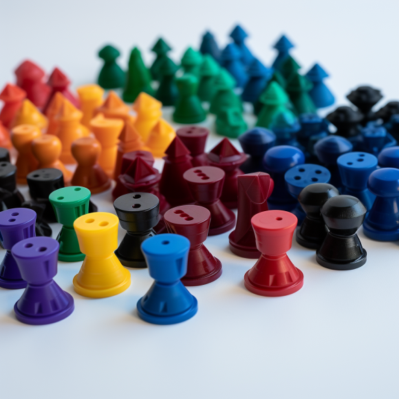 plastic board game pieces 2