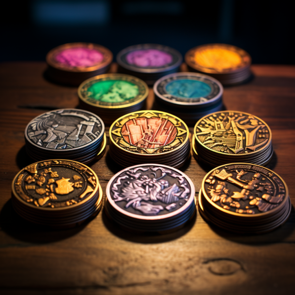 tabletop game tokens
