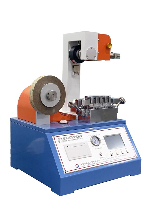 determination of adhesion of paper prod