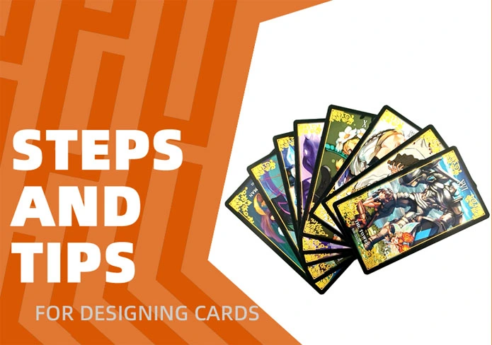 Steps and tips for designing cards