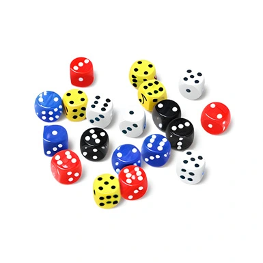 High Quality Regular Point Plastic Dice